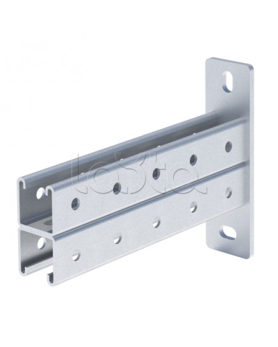 STRUT-консоль двойная 41х41 мм, основание 350 мм EKF (stkd414135) в Рыбинске Аксессуары для лотков Pintop.ru