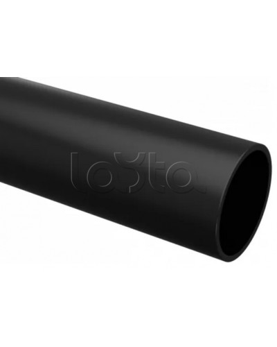 Труба гладкая ПВХ жесткая d25 мм (2 м) (50 м/уп) черная EKF-Plast (trg-25b-2m) в Рыбинске Гладкая труба Pintop.ru