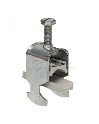 Зажим кабельный для С-профиля диаметр кабеля 50-64 мм EKF (zkcp-50-64) в Рыбинске Аксессуары для лотков Pintop.ru