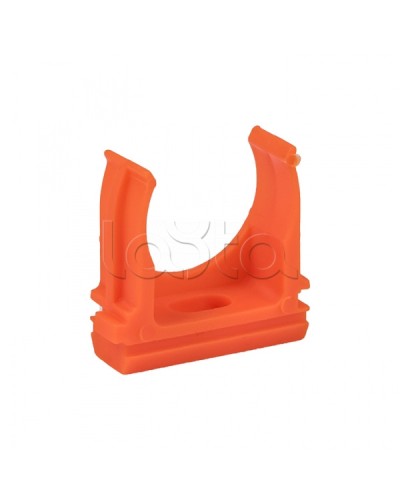 Крепеж-клипса d25 мм (10 шт) оранжевая EKF-Plast (derj-z-25o) в Рыбинске Держатели, клипсы, скобы Pintop.ru
