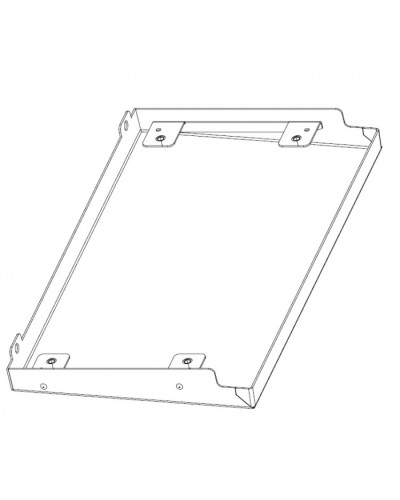 Крыша дождевая для шкафов серии EMW (Ш200 × Г150) Elbox (EMW-RR-200.150) в Рыбинске Аксессуары для стоек и шкафов Pintop.ru