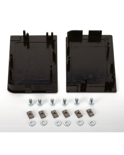 Пара боковых крышек системы А1000 с крепежом Faac 105434 в Рыбинске Запчасти для шлагбаумов и автоматики Pintop.ru