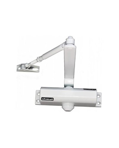 Доводчик дверной Falcon Eye FE-B2W (белый) в Рыбинске Доводчики Pintop.ru