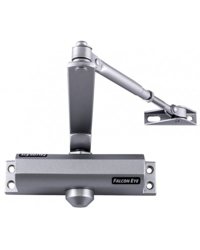 Доводчик дверной Falcon Eye FE-B2W (серебро) в Рыбинске Доводчики Pintop.ru