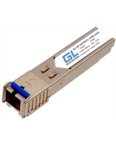 Модуль SFP Gigalink GL-OT-SG14SC1-1550-1310-I-D в Рыбинске Модули SFP/XFP/GBIC Pintop.ru