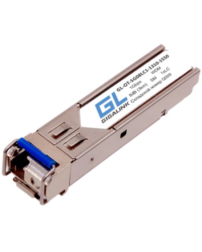 Модуль SFP Gigalink GL-OT-SG20LC1-1550-1310-D в Рыбинске Модули SFP/XFP/GBIC Pintop.ru