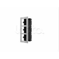 Рамка монтажная на 3 модуля Hikvision DS-KD-ACF3/S