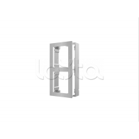 Рамка монтажная на 2 модуля Hikvision DS-KD-ACW2/S
