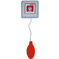 Пневмокнопка вызова влагозащищенная со шнуром Hostcall MP-435W2