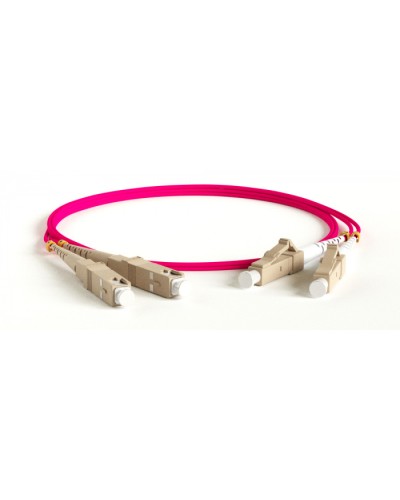 Патч-корд волоконно-оптический Hyperline FC-D2-504-SC/PR-ST/PR-H-10M-LSZH-MG в Рыбинске Патч-корды оптические Pintop.ru