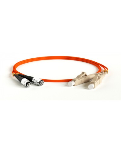 Патч-корд волоконно-оптический Hyperline FC-D2-62-LC/PR-MTRJM/PR-H-1M-LSZH-OR в Рыбинске Патч-корды оптические Pintop.ru