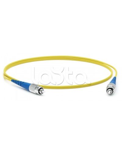 Патч-корд волоконно-оптический Hyperline FC-S2-9-FC/UR-FC/UR-H-1M-LSZH-YL в Рыбинске Патч-корды оптические Pintop.ru