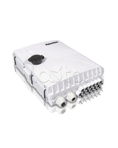 Бокс оптический настенный Hyperline FO-WBI-12A-GY в Рыбинске Кросс оптический Pintop.ru