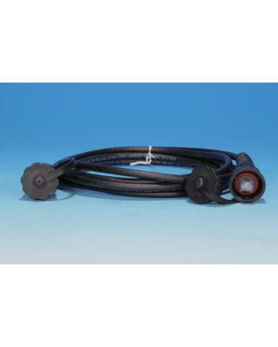 Патч-корд промышленный Hyperline PC-IE-LPM-STP-RJ45-RJ45-C6-2M-BK в Рыбинске Патчкорды (медные) Pintop.ru