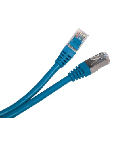Патч-корд RJ45-RJ45, 4 пары, STP, кат.5е, LSZH (1м) Hyperline PC-LPM-STP-RJ45-RJ45-C5e-1M-LSZH-BL в Рыбинске Патчкорды (медные) Pintop.ru