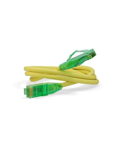 Патч-корд Hyperline PC-LPM-UTP-RJ45-RJ45-C6a-2M-LSZH-YL в Рыбинске Патчкорды (медные) Pintop.ru