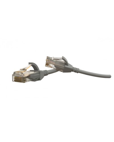 Патч-корд U/UTP Hyperline (PC-LPT-UTP-RJ45-RJ45-C6-3M-LSZH-GY) в Рыбинске Патчкорды (медные) Pintop.ru
