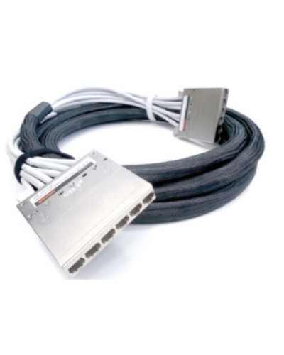 Претерминированная медная кабельная сборка Hyperline (PPTR-CT-CSS/C6S-D-CSS/C6S-LSZH-20M-GY) в Рыбинске Патч-корды и пигтейлы Pintop.ru