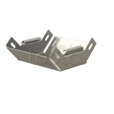 Угол 90° вертикальный внутренний Hyperline RST-VIA90-150-100-0,8-SZ