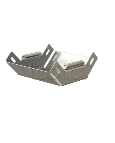 Угол 90° вертикальный внутренний Hyperline RST-VIA90-150-100-0,8-SZ в Рыбинске Аксессуары для лотков Pintop.ru