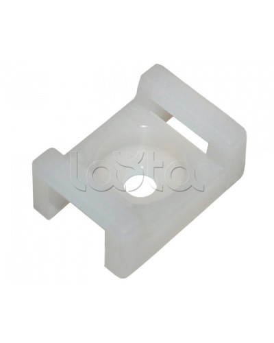 Площадка под винт 21.9x15.9мм (д. 5мм) для стяжки (100 шт) Hyperline TM-3S10C в Рыбинске Стяжки-хомуты Pintop.ru