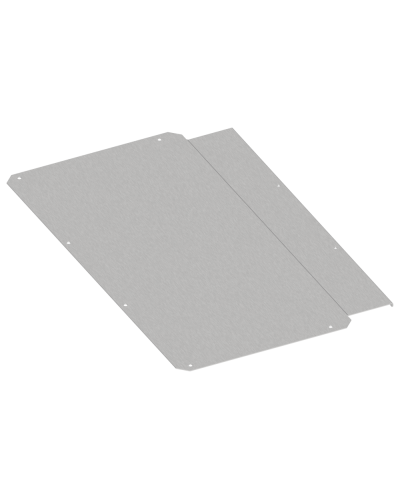 FORMAT Фланец основания встроенного отсека сплошной 400х800мм IEK (FO-00-FBCS-040-080) в Рыбинске Аксессуары для стоек и шкафов Pintop.ru