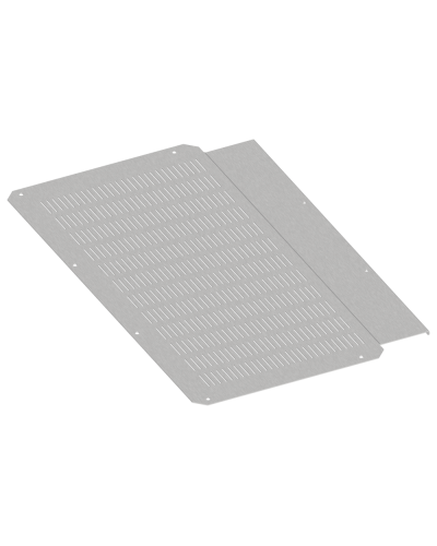 FORMAT Фланец основания встроенного отсека вентилируемый 400х800мм IEK (FO-00-FBCV-040-080) в Рыбинске Аксессуары для стоек и шкафов Pintop.ru