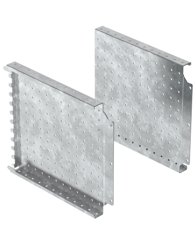 FORMAT Панель монтажная боковая перфорированная 300х400мм (2шт/упак) IEK (FO-00-MPSP-030-040) в Рыбинске Аксессуары для стоек и шкафов Pintop.ru