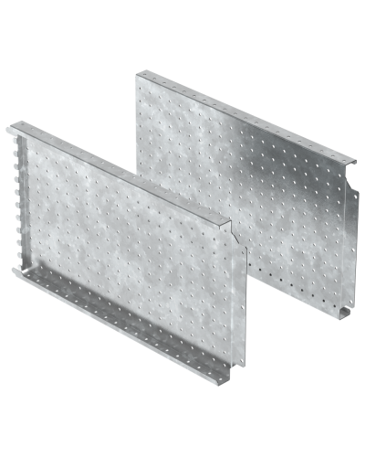 FORMAT Панель монтажная боковая перфорированная 300х600мм (2шт/упак) IEK (FO-00-MPSP-030-060) в Рыбинске Аксессуары для стоек и шкафов Pintop.ru