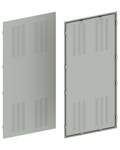 FORMAT Панель боковая вентилируемая 2000х1000мм IP31 (2шт/компл) IEK (FO-00-PSV-200-100-31) в Рыбинске Аксессуары для стоек и шкафов Pintop.ru