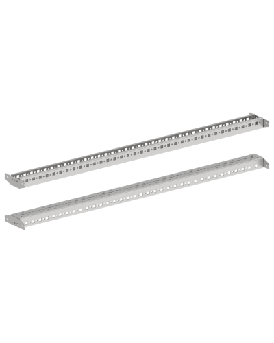 FORMAT Рейка монтажная тип C 1000мм (2шт/упак) IEK (FO-00-VRC-100) в Рыбинске Аксессуары для стоек и шкафов Pintop.ru