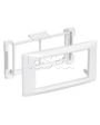 Рамка и суппорт на 4 модуля 45×45 IEK CKK-40D-RSU4-075-K01 в Рыбинске Распределительные коробки Pintop.ru