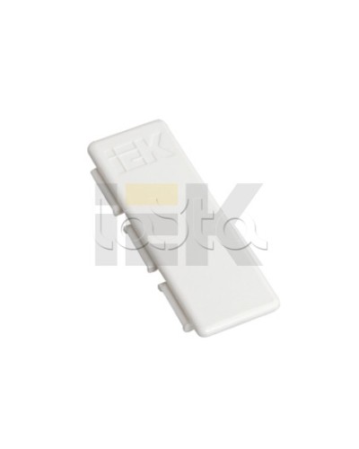 Соединитель на стык для закрытия распила c лицевой стороны при соединении кабель-каналов типоразмера 100х60 IEK (CKK-40D-SL75-K01) в Рыбинске Аксессуары для кабель-канала Pintop.ru