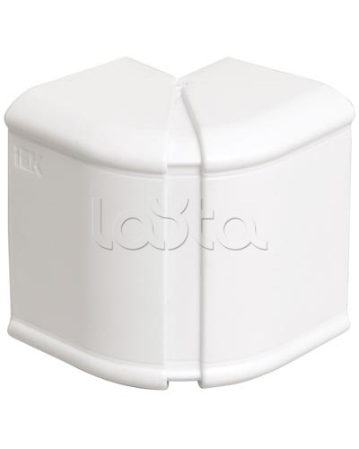 Угол изменяемый внешний для соединения двух кабель-каналов типоразмера 100х60 IEK (CKK-40D-W-100-060-K01) в Рыбинске Аксессуары для кабель-канала Pintop.ru