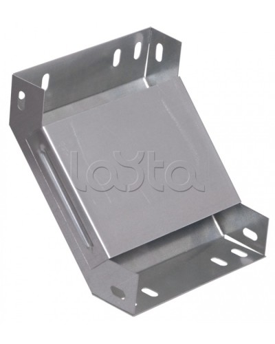 Поворот на 90° вертикальный внутренний 100x200 IEK CLP1V-100-200 в Рыбинске Аксессуары для лотков Pintop.ru