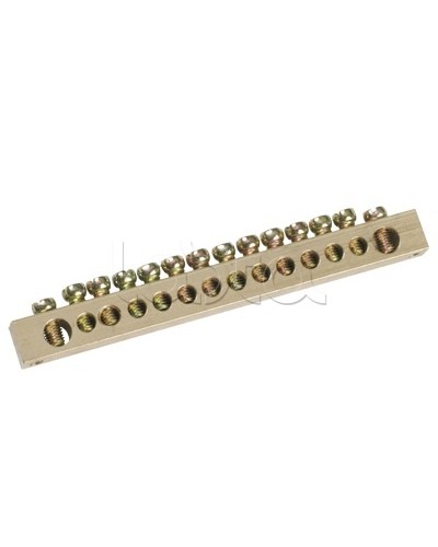 Шина нулевая 8x12 8/2 IEK YNN21-08-100 в Рыбинске Клеммные колодки Pintop.ru