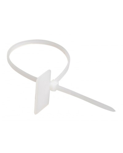 Хомут с площадкой ХП1 2,5х110 IEK UHH61-3-110-100 в Рыбинске Стяжки-хомуты Pintop.ru