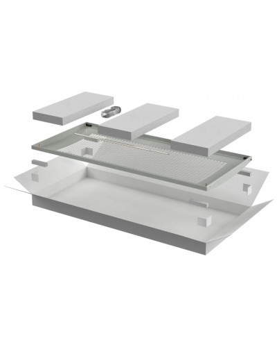 ITK LINEA N Дверь перфорированная 600мм шкафа 38U сер. (LN35-38U6X-DP) в Рыбинске Аксессуары для стоек и шкафов Pintop.ru