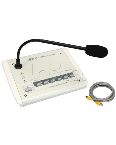 Станция настольная микрофонная JDM RC-110 в Рыбинске Микрофонные консоли и микрофоны Pintop.ru