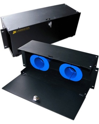 Органайзер для оптического кабеля 19, 4U LANMASTER LAN-ORG/FO-4U в Рыбинске Кабельные органайзеры Pintop.ru