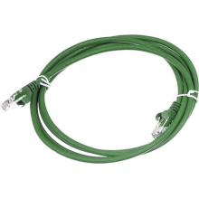 Патч-корд RJ45 - RJ45, 4 пары, UTP, категория 6, 2 м, зеленый, LSZH LANMASTER LAN-PC45/U6-2.0-GN