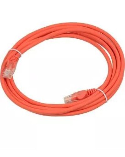 Патч-корд RJ45 - RJ45, 4 пары, UTP, категория 6, 2 м, оранжевый, LSZH LANMASTER LAN-PC45/U6-2.0-OR в Рыбинске Патч-корды и пигтейлы Pintop.ru