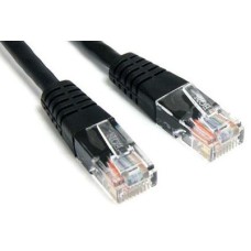 Патч-корд RJ45 - RJ45, 4 пары, UTP, категория 6, 7 м, черный, LSZH LANMASTER LAN-PC45/U6-7.0-BK