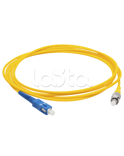 Патч-корд оптический LANMASTER LAN-SC-FC/SU-15 в Рыбинске Патч-корды и пигтейлы Pintop.ru