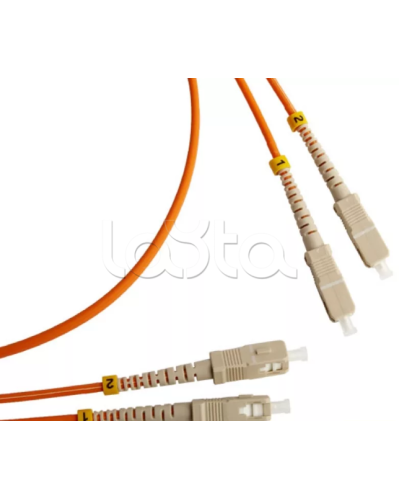 Патч-корд оптический LANMASTER LAN-SC-SC/SU-0.5 в Рыбинске Патч-корды и пигтейлы Pintop.ru