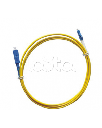 Патч-корд оптический LANMASTER LAN-ST-ST/SAU-5.0 в Рыбинске Патч-корды и пигтейлы Pintop.ru