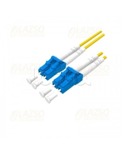Патч-корд оптический Lazso PC-DU-LC/LC(3m) в Рыбинске Патч-корды и пигтейлы Pintop.ru