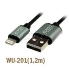 Кабель для передачи данных и зарядки LazsoWU-201(1,2m)