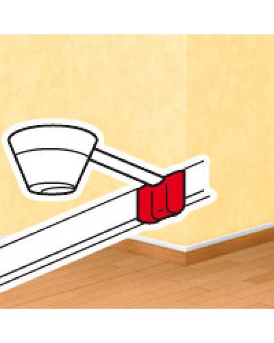 Ответвление Т-образное для мини-канала 40х16 LEGRAND 033329 в Рыбинске Аксессуары для кабель-канала Pintop.ru