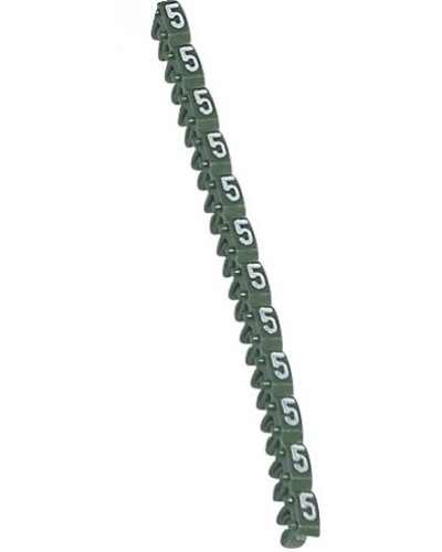 Маркер 5 4/6 ЗЕЛ CAB3 Legrand 038235 в Рыбинске Аксессуары для кабель-канала Pintop.ru